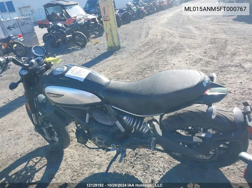 ML015ANM5FT000767 2015 Ducati Scrambler Icon