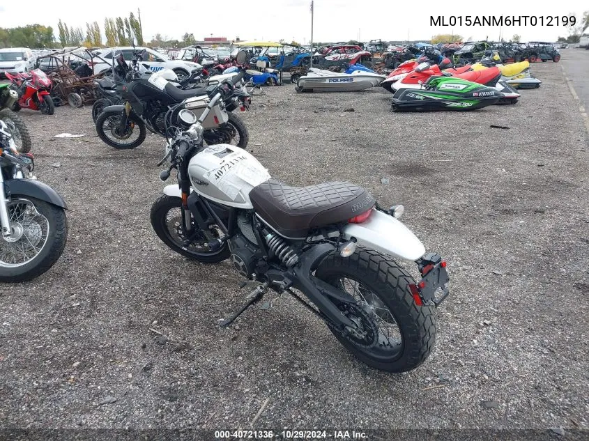 ML015ANM6HT012199 2017 Ducati Scrambler 800