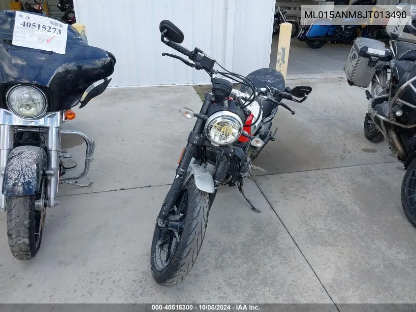 ML015ANM8JT013490 2018 Ducati Scrambler 800