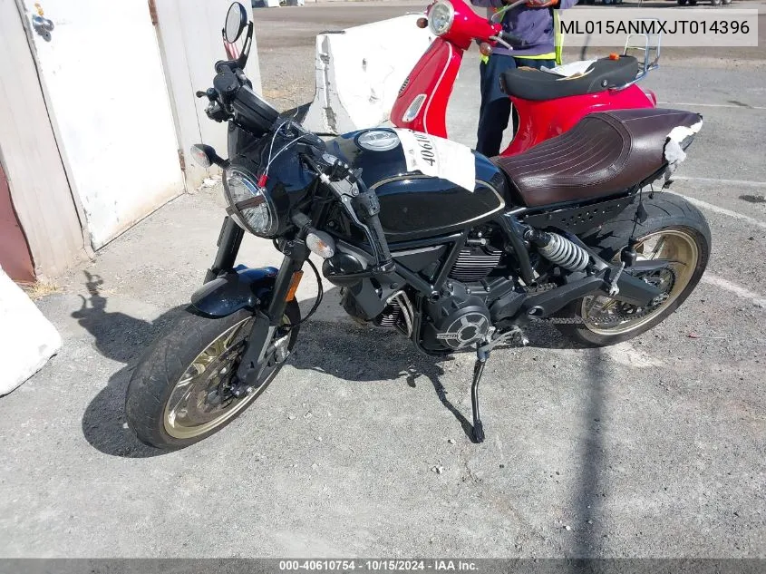 2018 Ducati Scrambler 800 VIN: ML015ANMXJT014396 Lot: 40610754