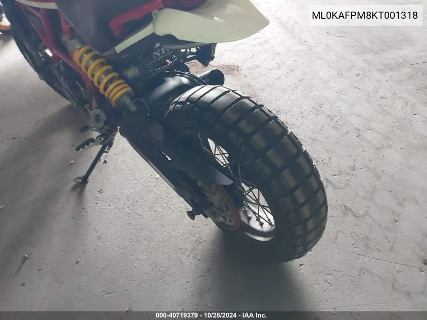 ML0KAFPM8KT001318 2019 Ducati Scrambler Desert Sled