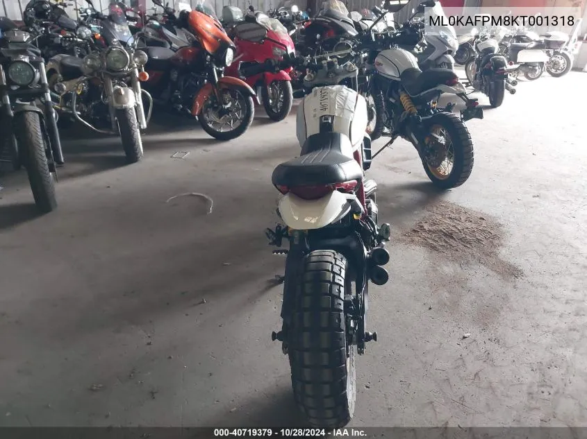 ML0KAFPM8KT001318 2019 Ducati Scrambler Desert Sled