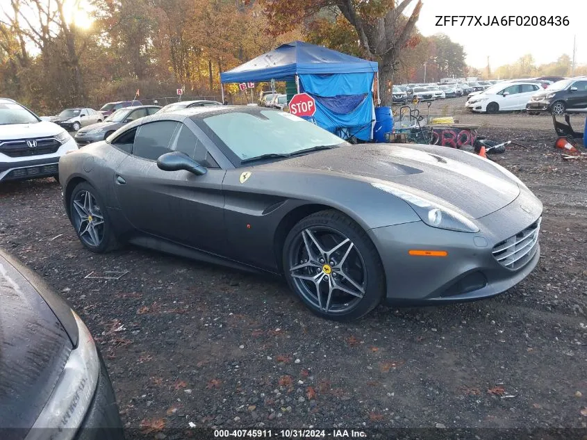 2015 Ferrari California T VIN: ZFF77XJA6F0208436 Lot: 40745911