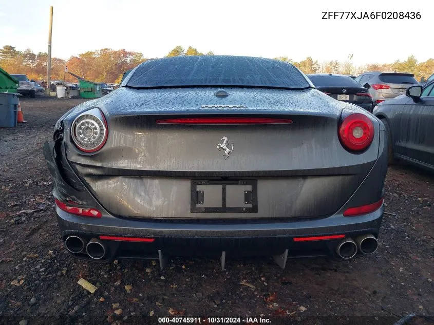 2015 Ferrari California T VIN: ZFF77XJA6F0208436 Lot: 40745911