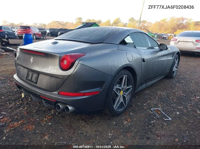 2015 Ferrari California T VIN: ZFF77XJA6F0208436 Lot: 40745911