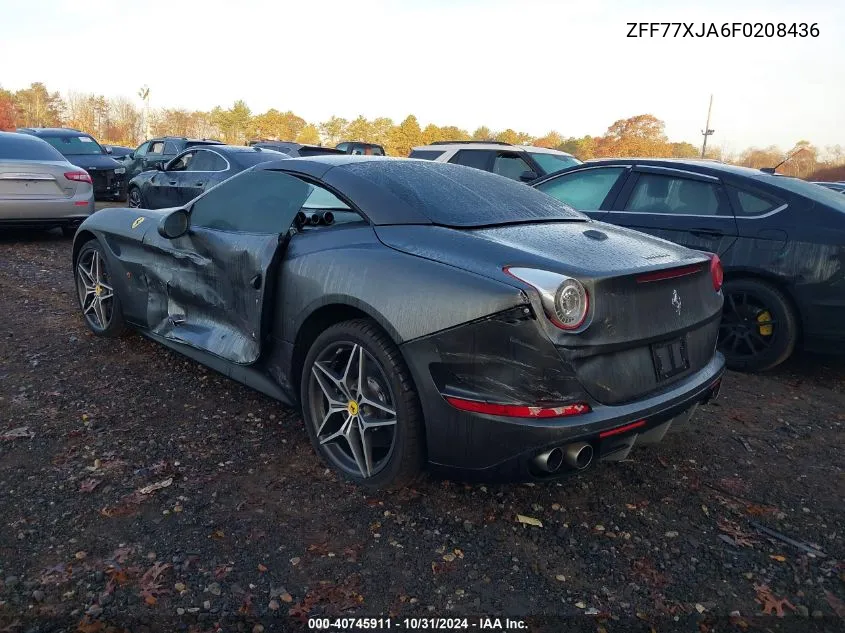 2015 Ferrari California T VIN: ZFF77XJA6F0208436 Lot: 40745911