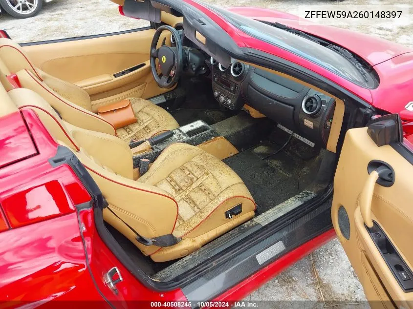 ZFFEW59A260148397 2006 Ferrari F430 Spider