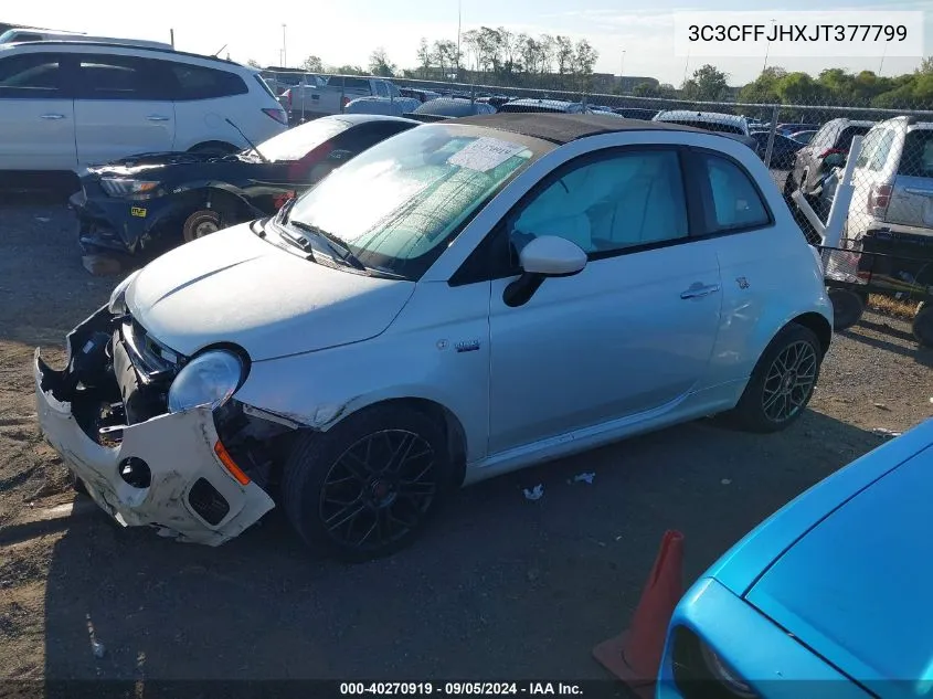 3C3CFFJHXJT377799 2018 Fiat 500C Abarth