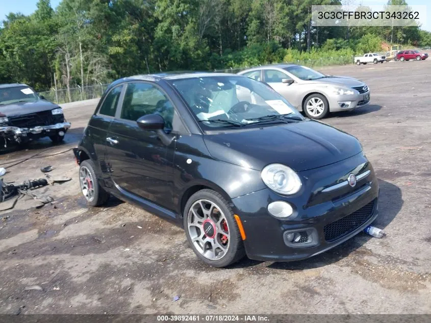 3C3CFFBR3CT343262 2012 Fiat 500 Sport