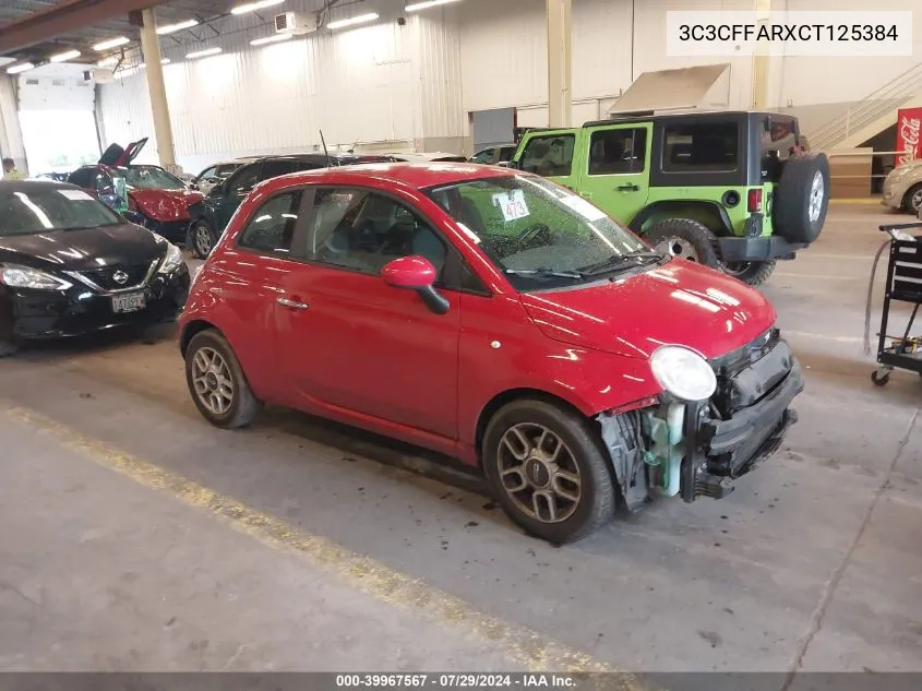 3C3CFFARXCT125384 2012 Fiat 500 Pop