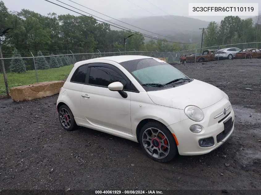 3C3CFFBR6CT110119 2012 Fiat 500 Sport