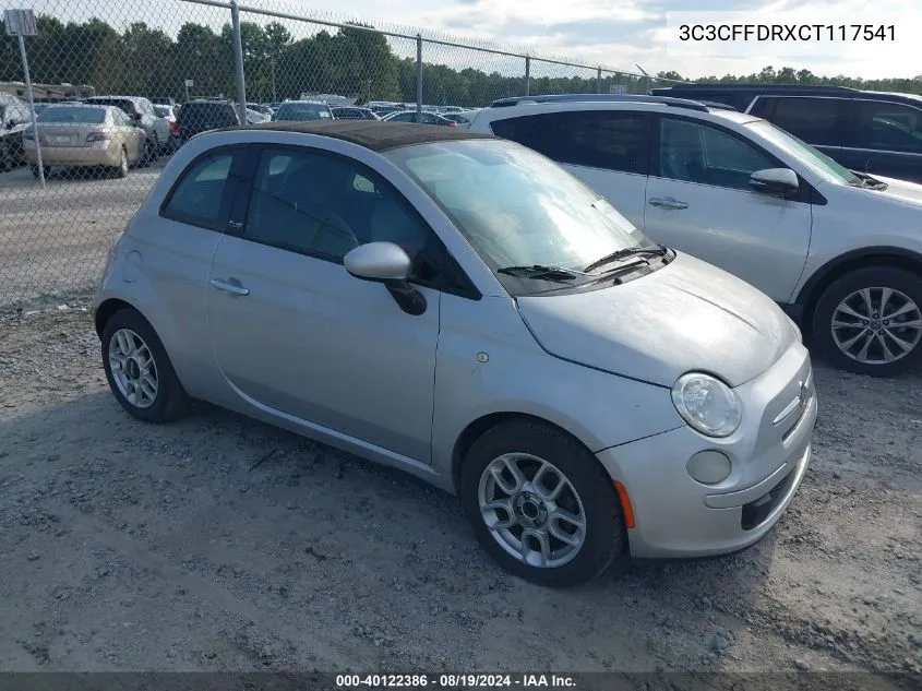 3C3CFFDRXCT117541 2012 Fiat 500C Pop