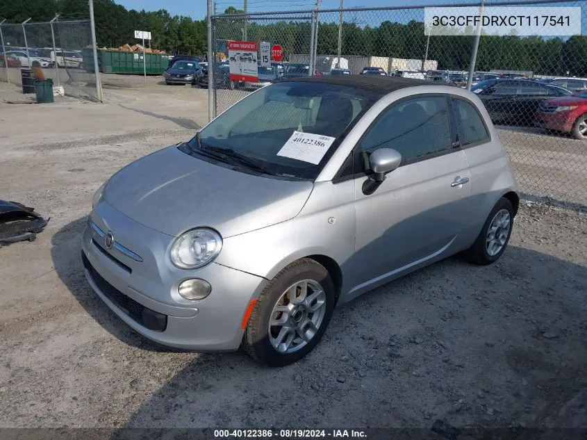 3C3CFFDRXCT117541 2012 Fiat 500C Pop