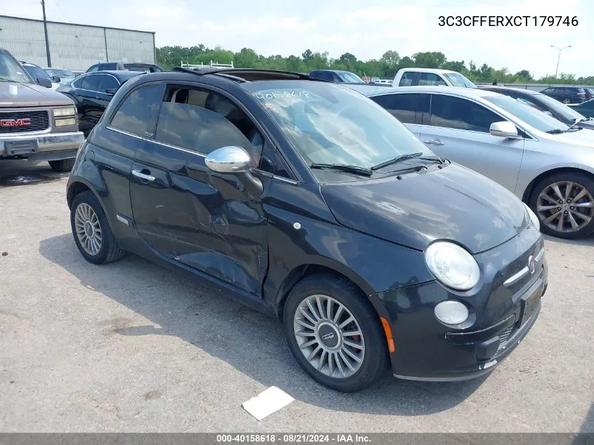 3C3CFFERXCT179746 2012 Fiat 500C Lounge