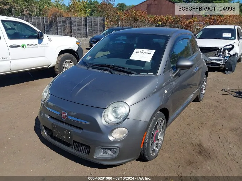 3C3CFFBR9CT104993 2012 Fiat 500 Sport