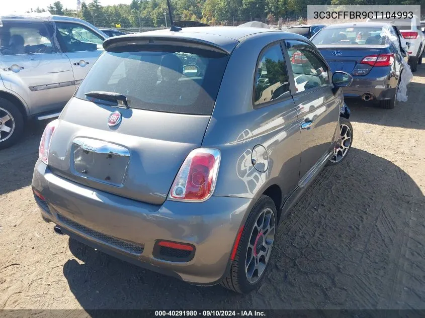 3C3CFFBR9CT104993 2012 Fiat 500 Sport