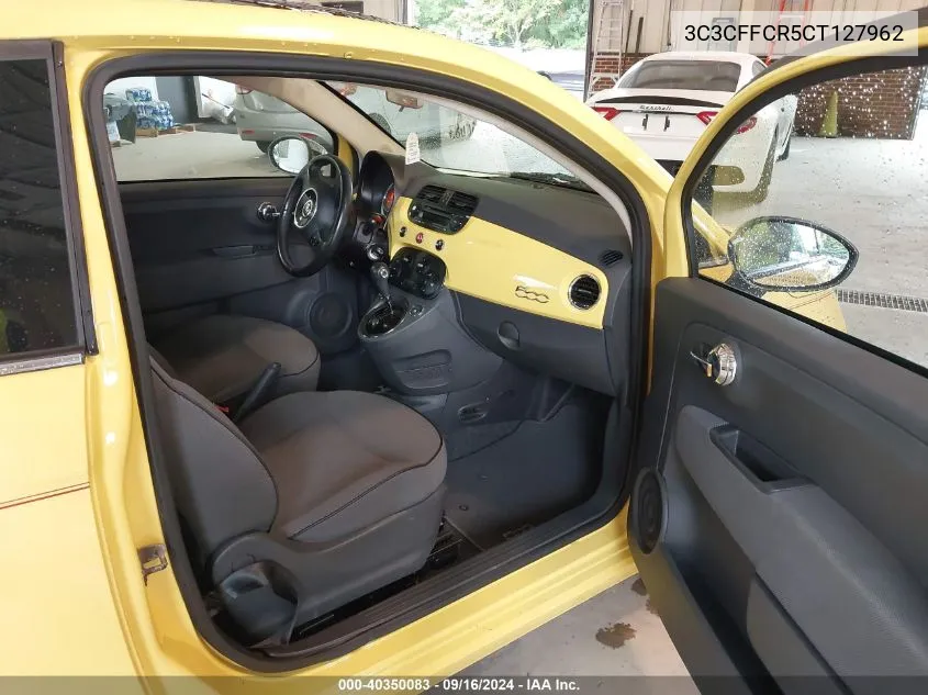 3C3CFFCR5CT127962 2012 Fiat 500 Lounge