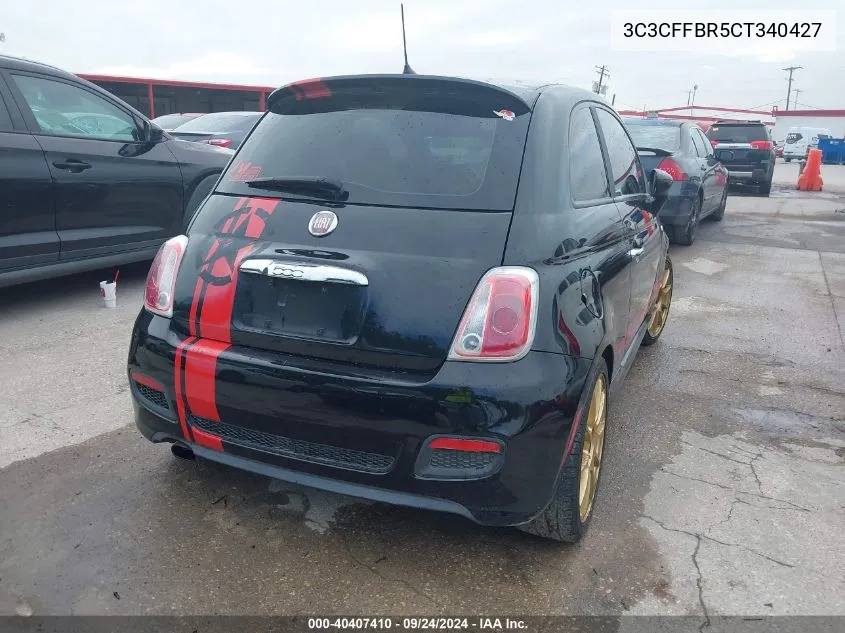 3C3CFFBR5CT340427 2012 Fiat 500 Sport