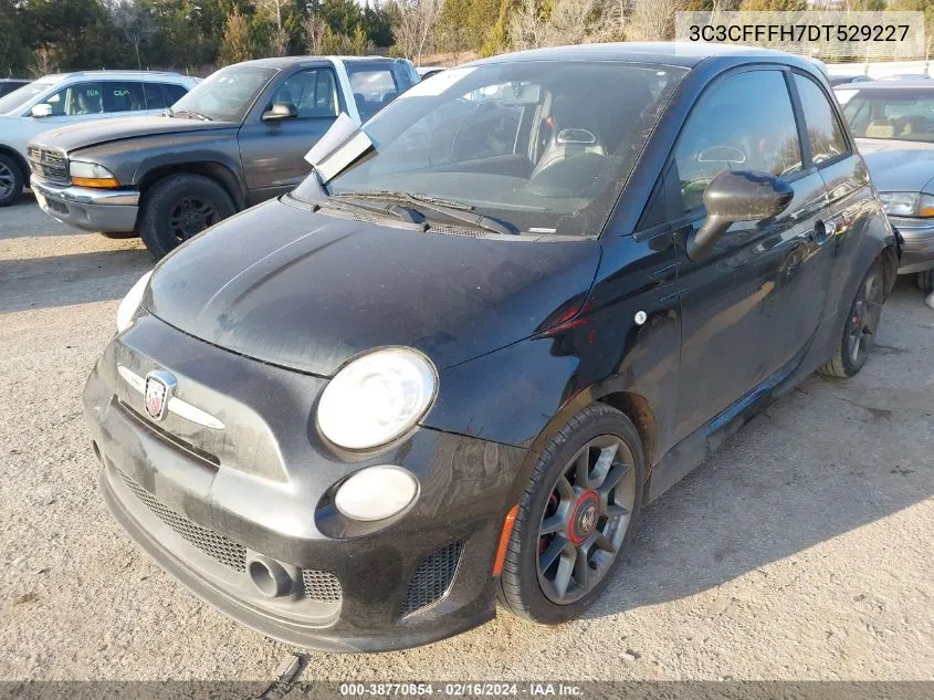 2013 Fiat 500 Abarth VIN: 3C3CFFFH7DT529227 Lot: 38770854