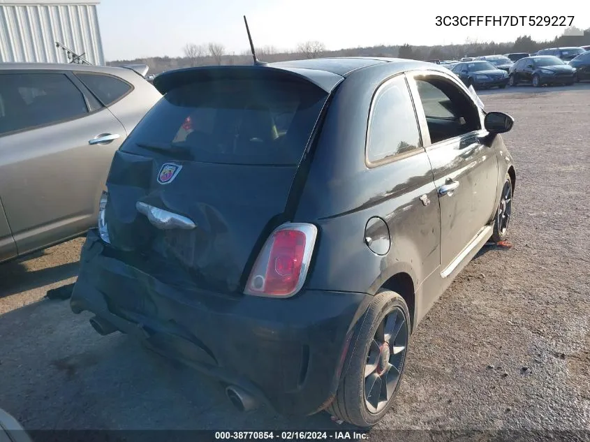 2013 Fiat 500 Abarth VIN: 3C3CFFFH7DT529227 Lot: 38770854