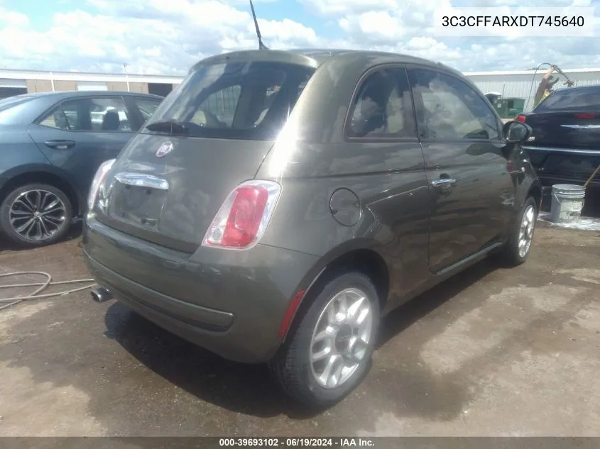 3C3CFFARXDT745640 2013 Fiat 500 Pop