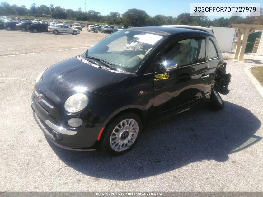 3C3CFFCR7DT727979 2013 Fiat 500 Lounge