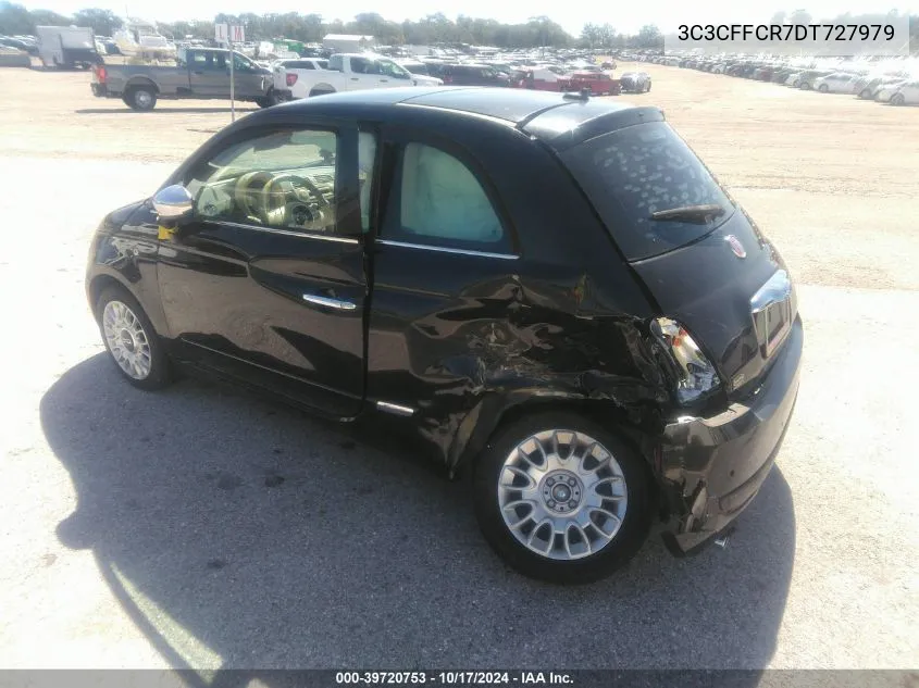 3C3CFFCR7DT727979 2013 Fiat 500 Lounge