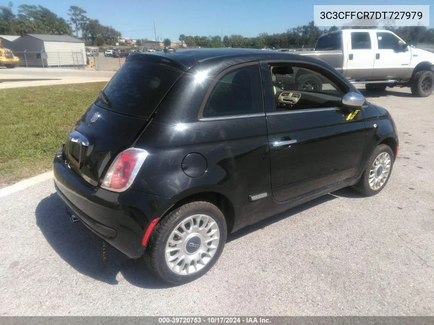 3C3CFFCR7DT727979 2013 Fiat 500 Lounge