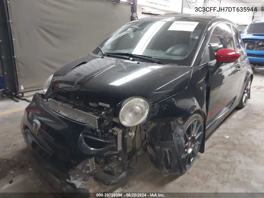 3C3CFFJH7DT635944 2013 Fiat 500C Abarth