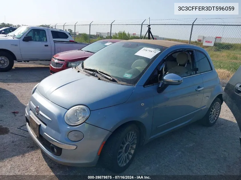 3C3CFFER3DT596059 2013 Fiat 500C Lounge