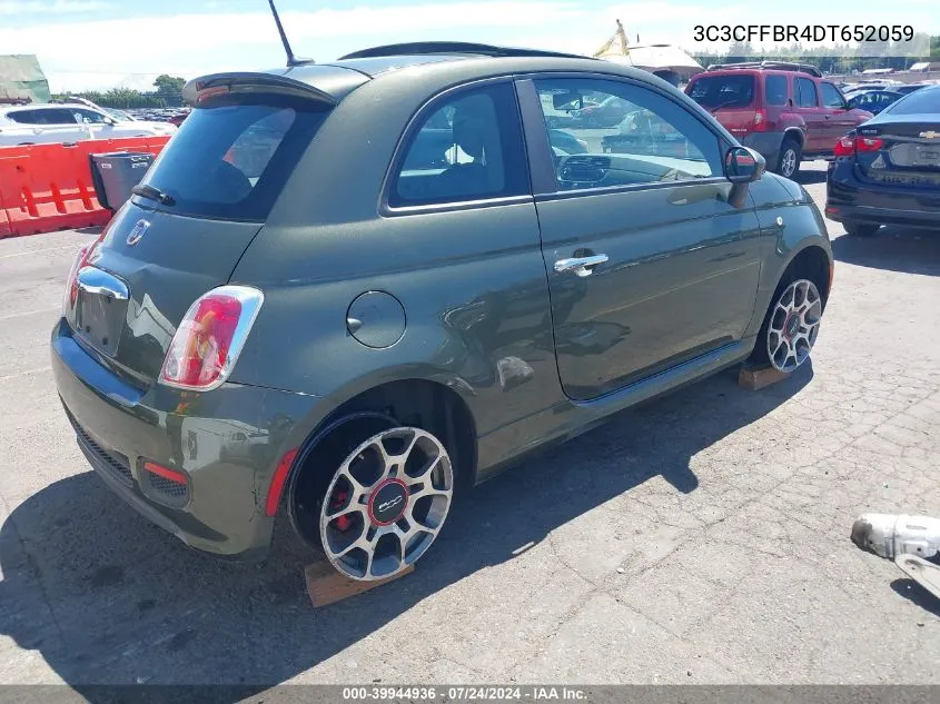 3C3CFFBR4DT652059 2013 Fiat 500 Sport