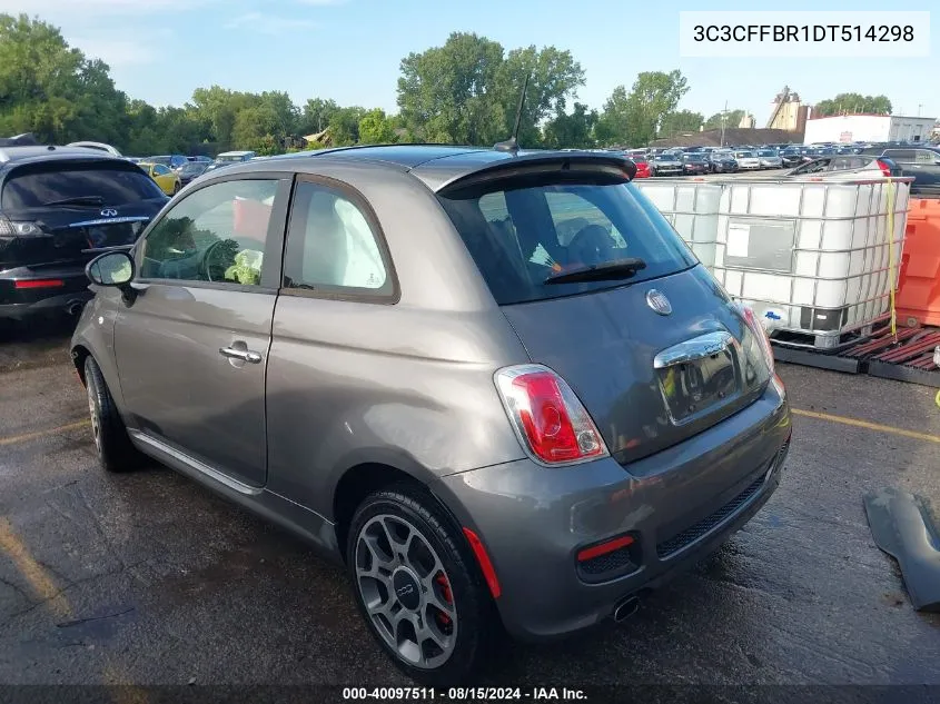 3C3CFFBR1DT514298 2013 Fiat 500 Sport