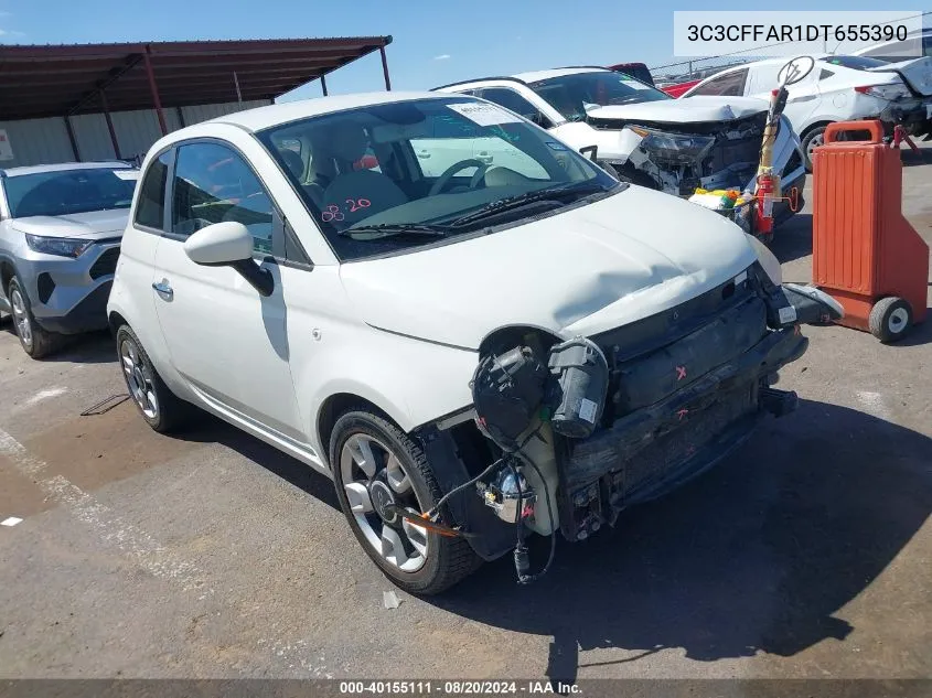 3C3CFFAR1DT655390 2013 Fiat 500 Pop