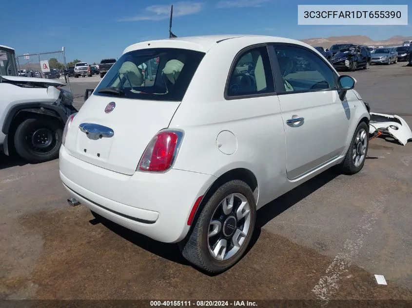 3C3CFFAR1DT655390 2013 Fiat 500 Pop