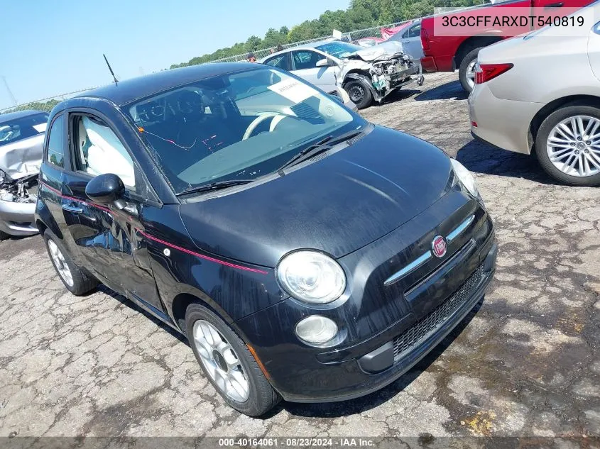 3C3CFFARXDT540819 2013 Fiat 500 Pop