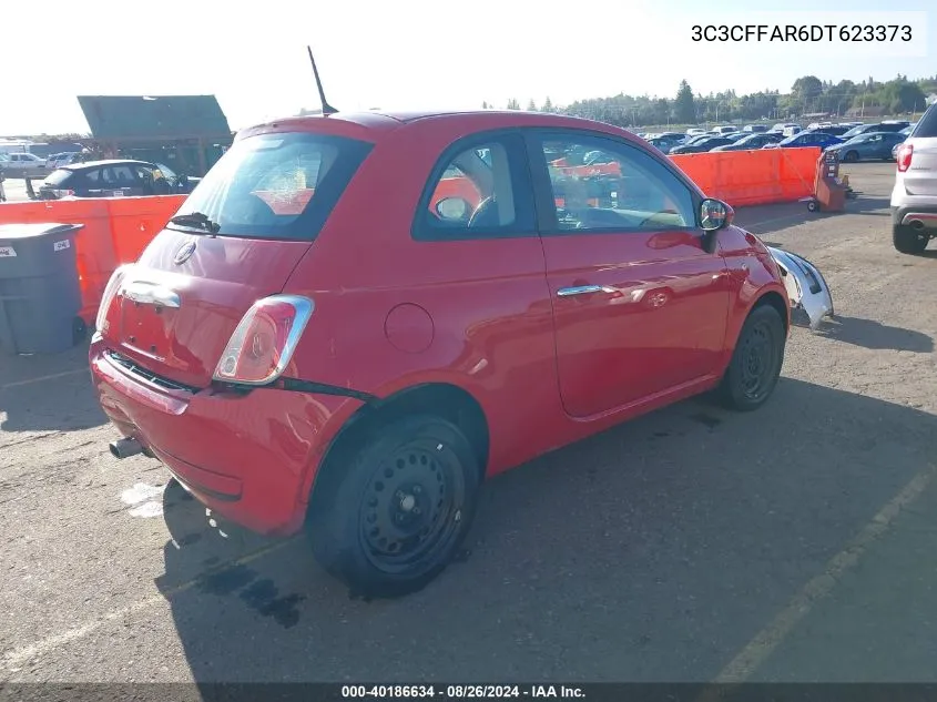 3C3CFFAR6DT623373 2013 Fiat 500 Pop