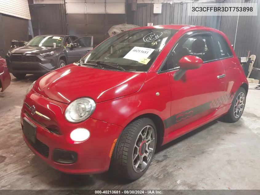 3C3CFFBR3DT753898 2013 Fiat 500 Sport/Sport Cattiva