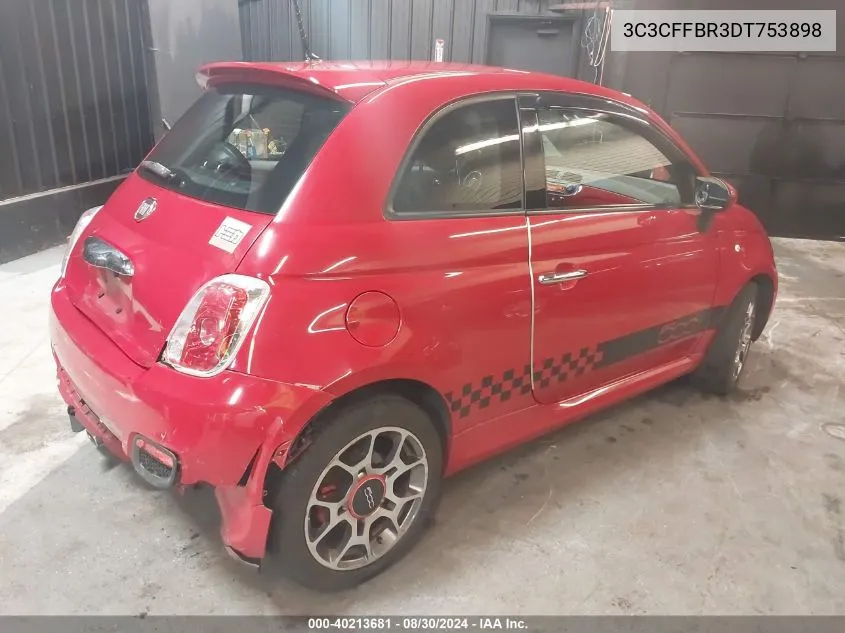 3C3CFFBR3DT753898 2013 Fiat 500 Sport/Sport Cattiva