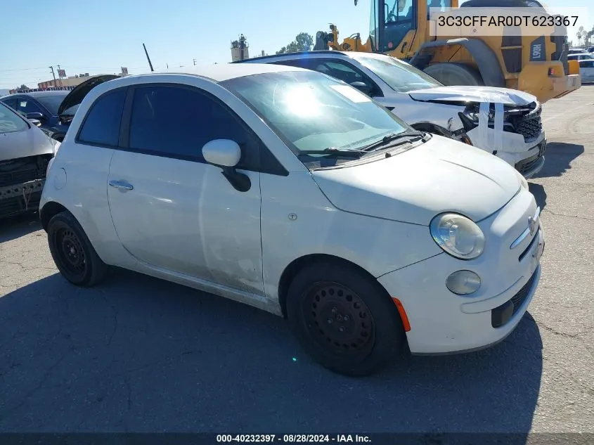 3C3CFFAR0DT623367 2013 Fiat 500 Pop