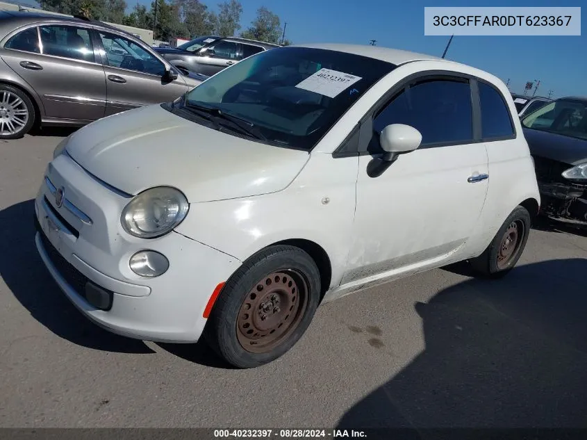 3C3CFFAR0DT623367 2013 Fiat 500 Pop