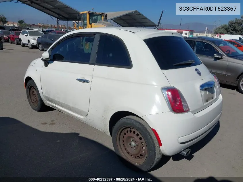 3C3CFFAR0DT623367 2013 Fiat 500 Pop