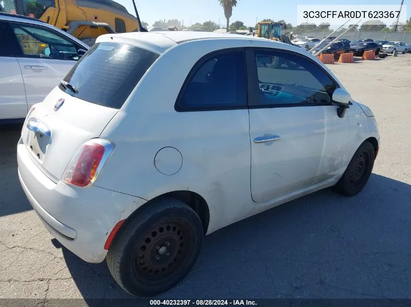 3C3CFFAR0DT623367 2013 Fiat 500 Pop