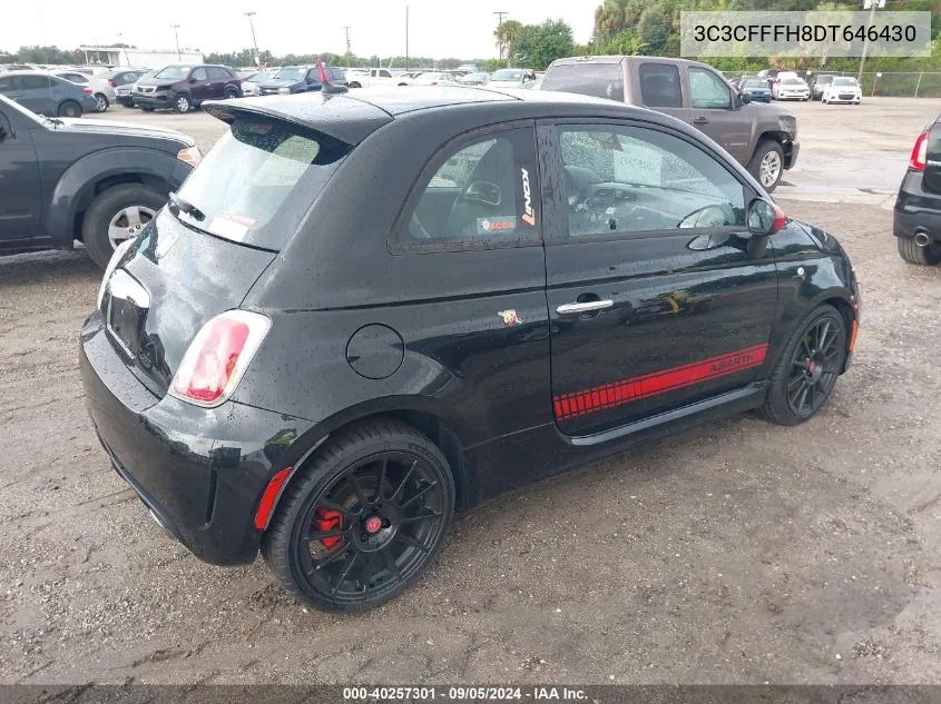 3C3CFFFH8DT646430 2013 Fiat 500 Abarth