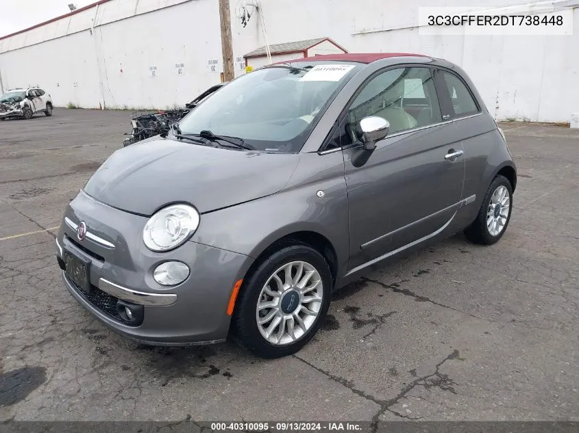 3C3CFFER2DT738448 2013 Fiat 500C Lounge