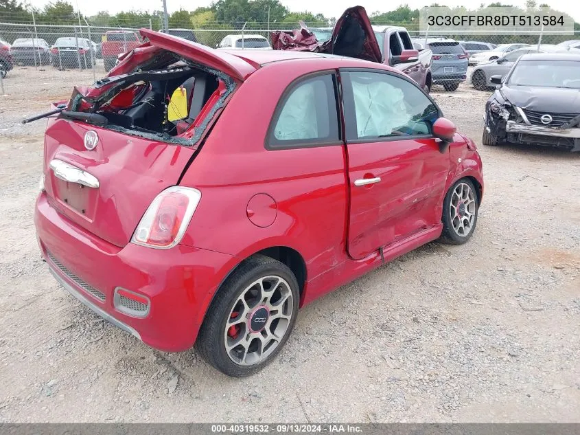 3C3CFFBR8DT513584 2013 Fiat 500 Sport