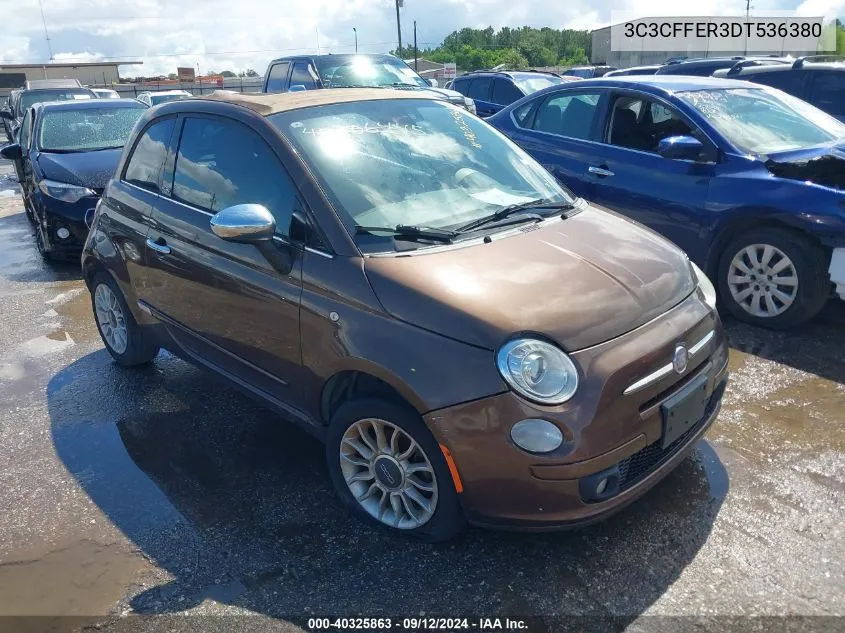 3C3CFFER3DT536380 2013 Fiat 500C Lounge