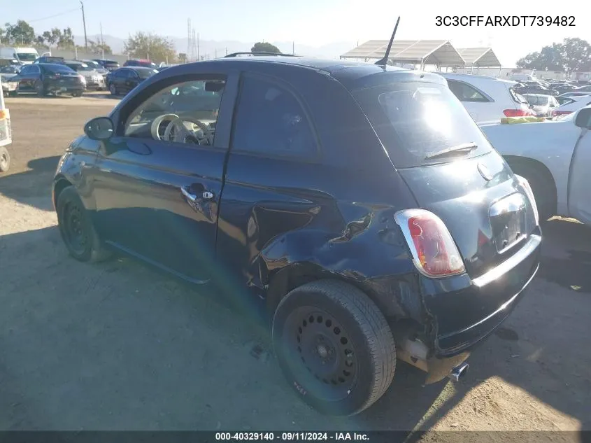 3C3CFFARXDT739482 2013 Fiat 500 Pop