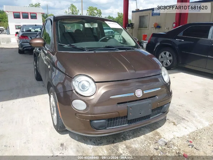 3C3CFFAR1DT681620 2013 Fiat 500 Pop