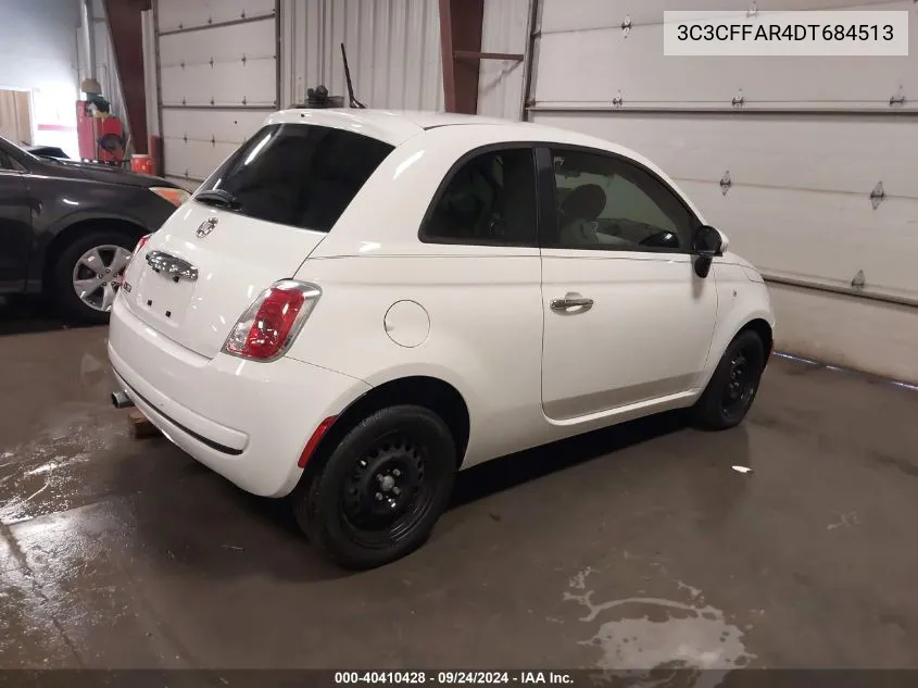 3C3CFFAR4DT684513 2013 Fiat 500 Pop