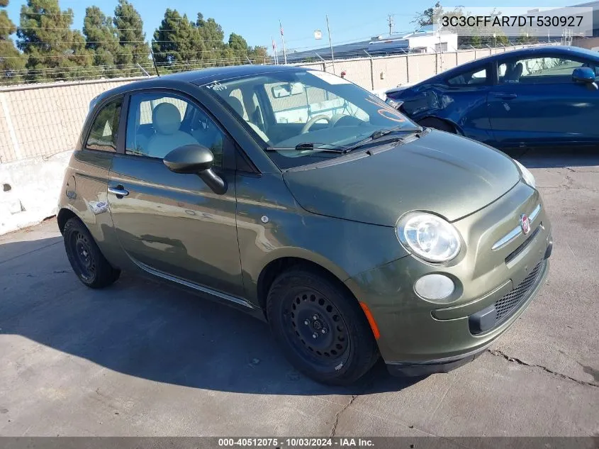 3C3CFFAR7DT530927 2013 Fiat 500 Pop